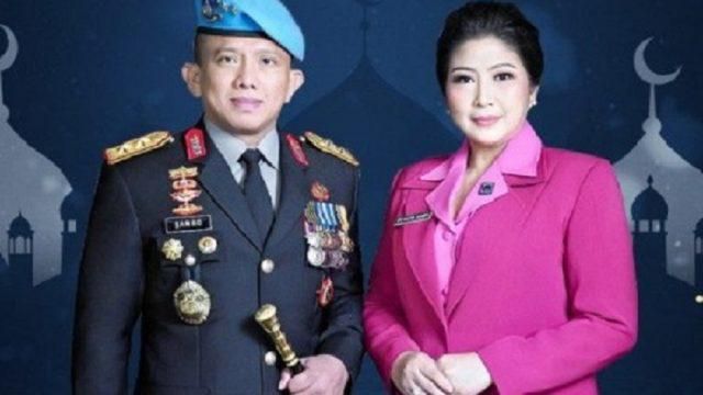 Kadiv Propam Polri Irjen Pol Ferdy Sambo dan istrinya, Putry Sambo.