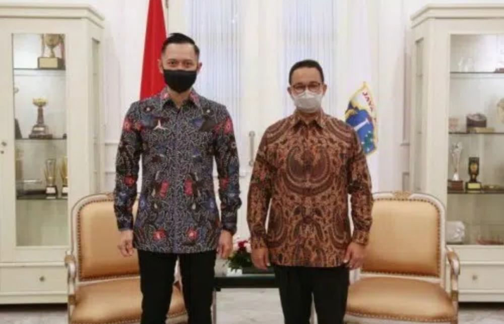 Agus Harimurti Yudhoyono (AHY) dan Anies Baswedan.