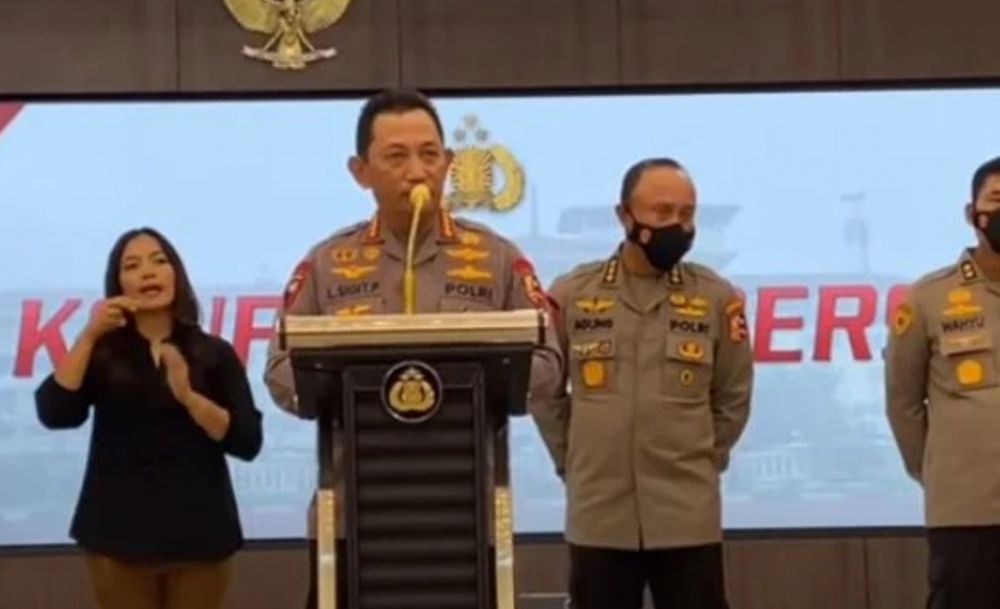 Kapolri Umumkan Irjen Teddy Minahasa Ditangkap karena Narkoba.