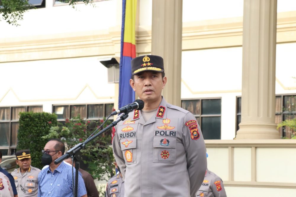 Kapolda Jambi Irjen Pol Rusdi Hartono.