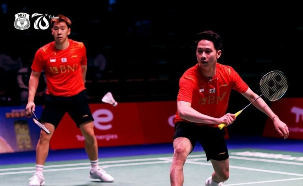 Marcus Fernaldi Gideon/Kevin Sanjaya Sukomuljo.