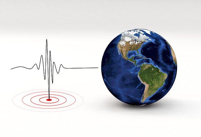 Ilustrasi Gempa Bumi.