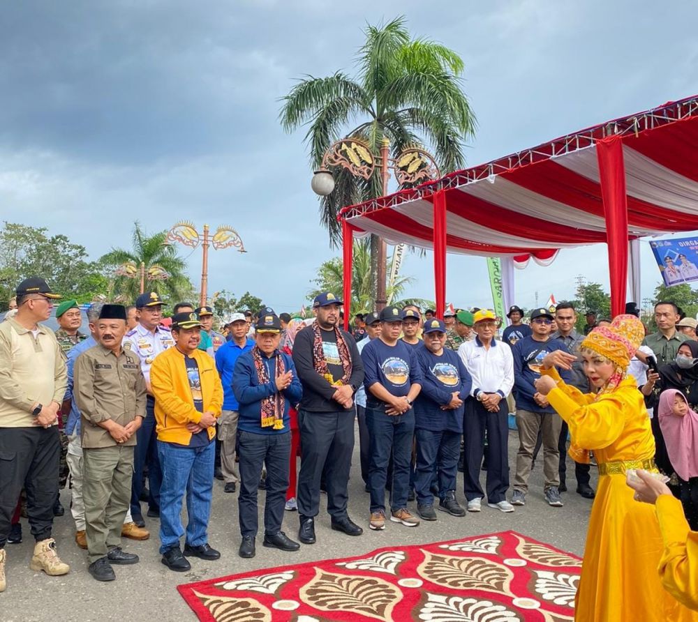 Pimpin Upacara HUT Jambi, Al Haris: Ajang Evaluasi Untuk Terus Membangun Jambi

