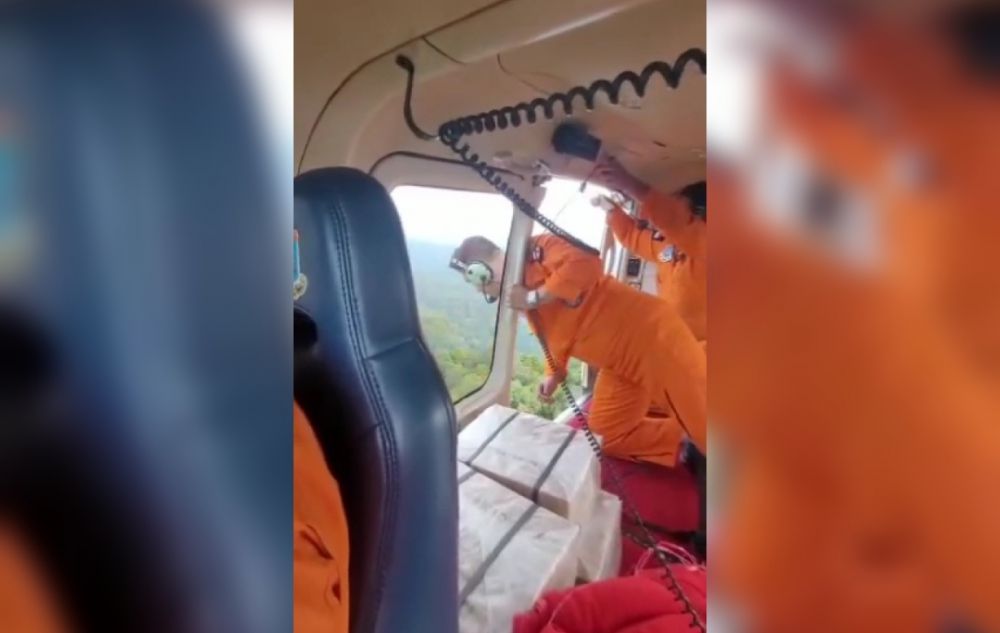 Helikopter Kedua Gagal Evakuasi Rombongan Kapolda Jambi.