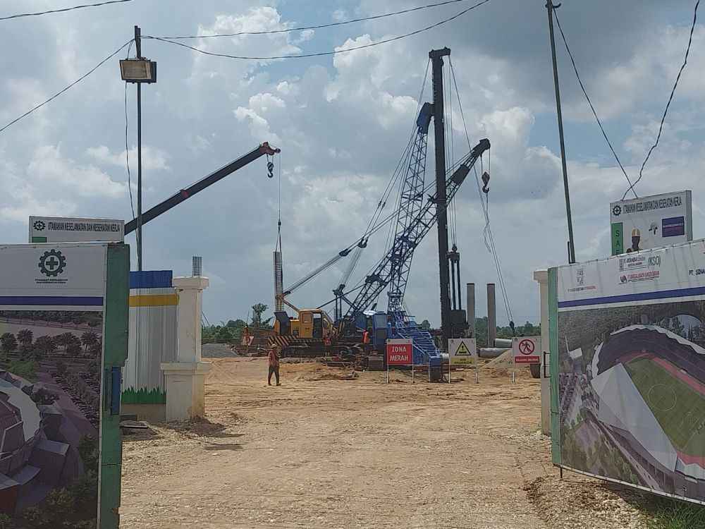 Gubernur Al Haris Nyatakan Mega Proyek Multiyears Pemprov On Progress, Mulai Dari Stadion Hingga Tiga Ruas Jalan Ini
