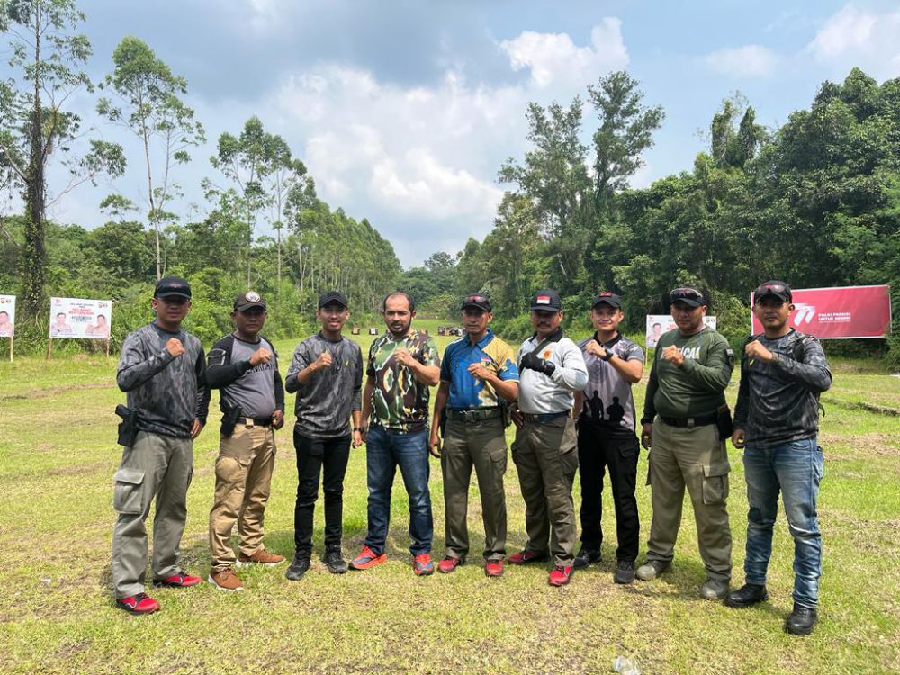 Personel Satbrimob Polda Jambi Borong Juara Kejuaraan Menembak Piala Kapolda CUP