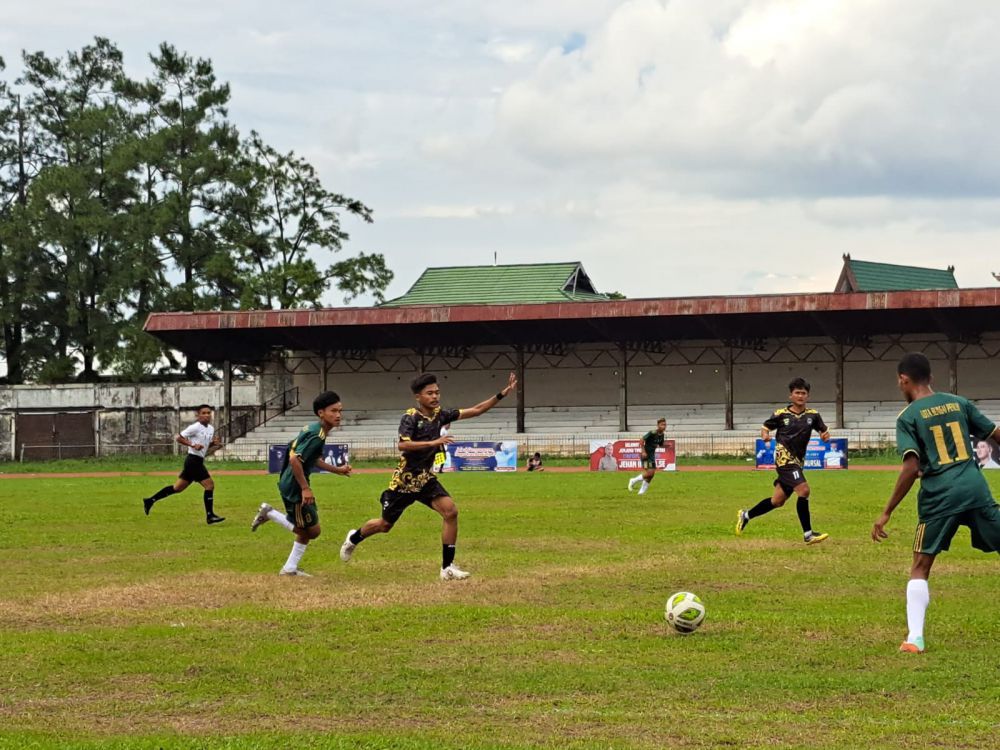 Ungguli Sungai Penuh, Muaro Jambi Melenggang ke Semi Final Cabor Sepakbola Porprov Jambi XXIII