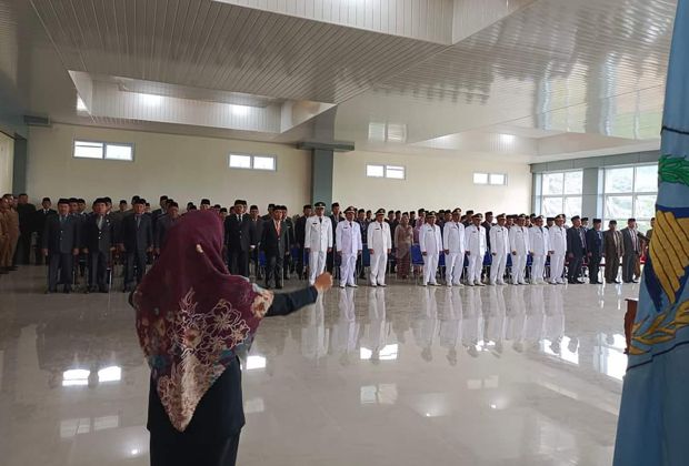 Pelantikan pejabat kerinci belum lama ini.