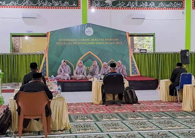 Kafilah Kabupaten Sarolangun Berhasil Masuk Ke Babak Final MTQ Tingkat Provinsi Jambi