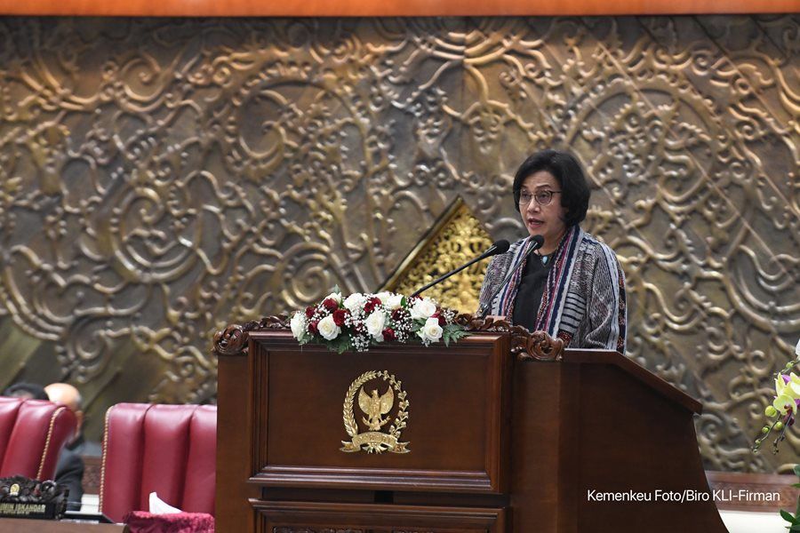 Menteri Keuangan, Sri Mulyani.