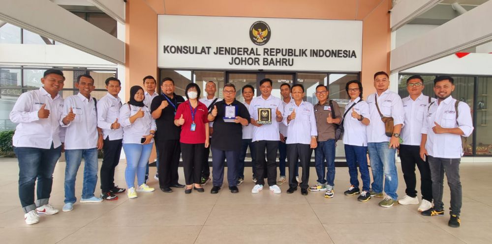 SMSI Provinsi Jambi Kunjungi KJRI Johor Bahru Malaysia