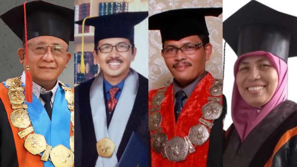 Pendaftaran Berakhir, Empat Guru Besar UNJA Daftarkan Diri sebagai Bacalon Rektor Periode 2024-2028