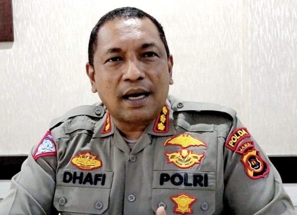 Dirlantas Polda Jambi, Kombes Pol Dhafi.
