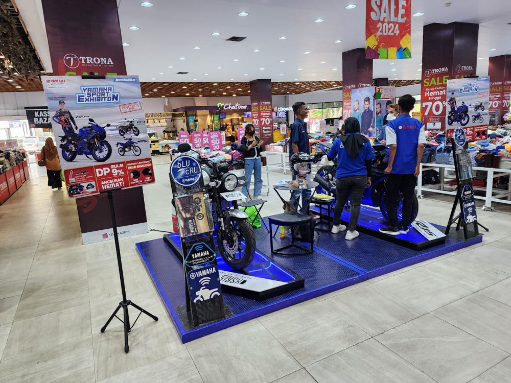 Yamaha Sport Exhibition di JPM, Banyak Hadiah Hingga Promo Hemat Angsuran
