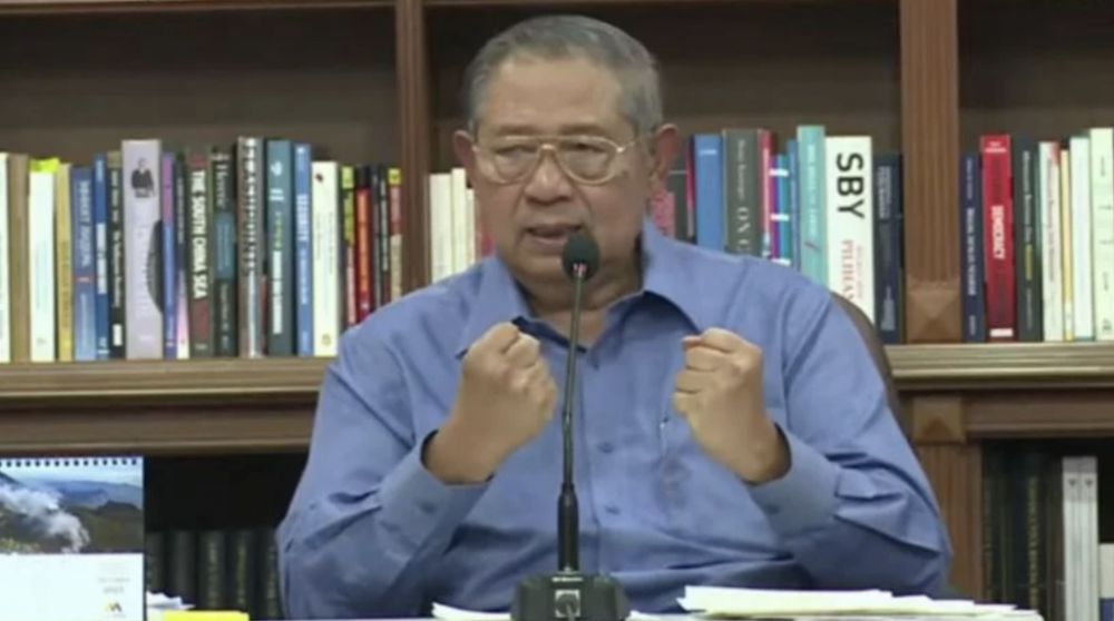 Ketua Majelis Tinggi Partai Demokrat Susilo Bambang Yudhoyono (SBY)