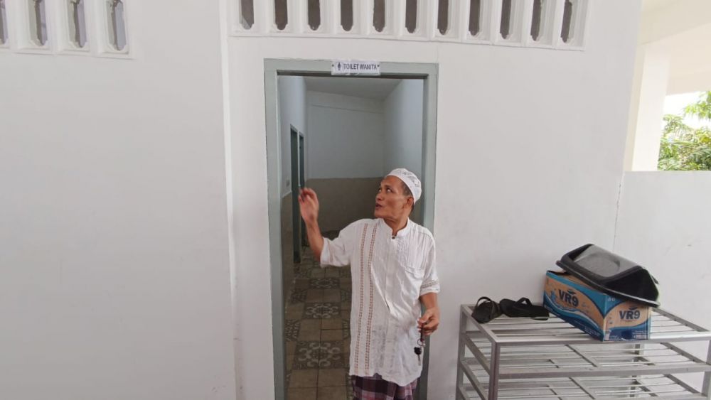 Pintu Toilet Wanita di Masjid Nurussa'adah Dicuri, Pelaku Beraksi Ba'da Zuhur