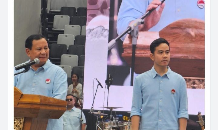 Pasangan Capres/Cawapres Koalisi Indonesia Maju (KIM) Prabowo Subianto-Gibran Rakabuming resmi mendaftarkan diri sebagai peserta Pilpres 2024 di KPU RI.