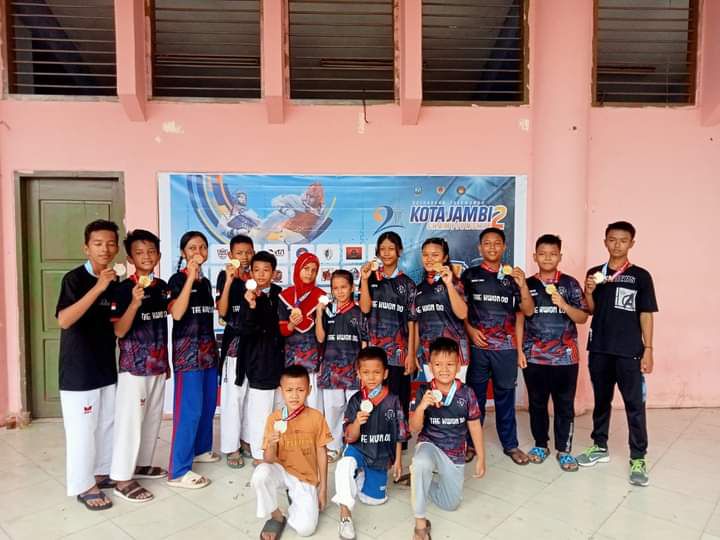 Atlet Club Unja Taekwondo Academy Raih Prestasi Gemilang pada Jambi Championship 2