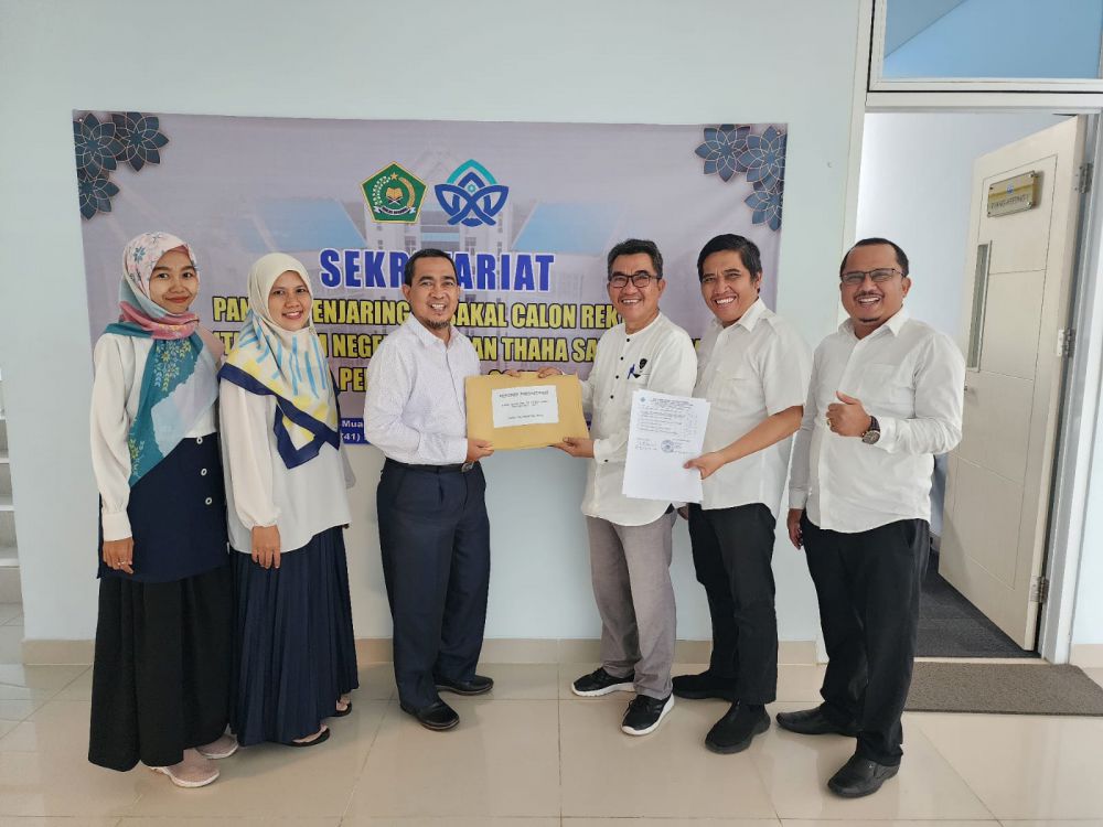 Memasuki Hari Kedua Pendaftaran Bakal Calon Rektor UIN STS Jambi, Dua Orang Profesor Sudah Mendaftar