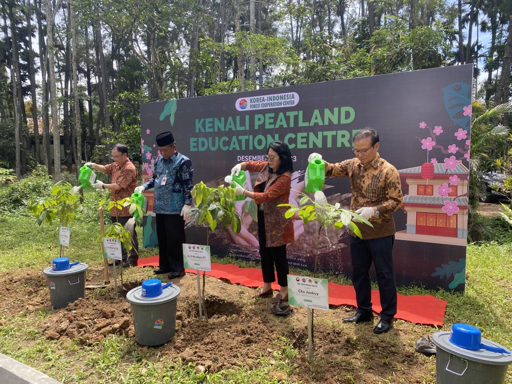Program Korea – Indonesia Ferest Cooperation Center, Jambi Miliki Kenali Peatland Education Center