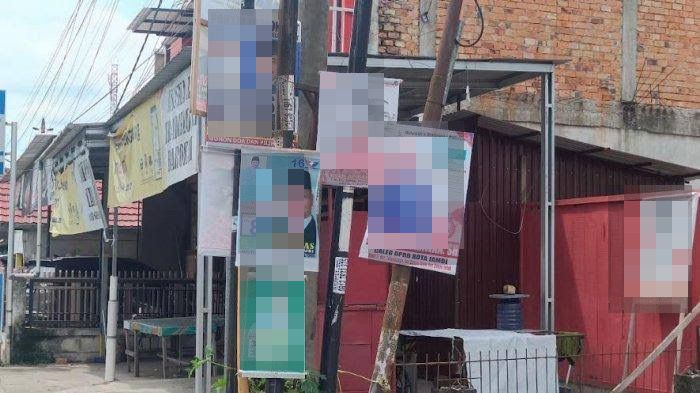 Caleg Dihimbau Tak Pasang APK Di Tiang Listrik