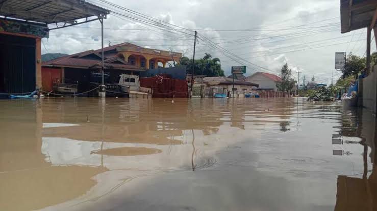 Banjir di Kerinci.