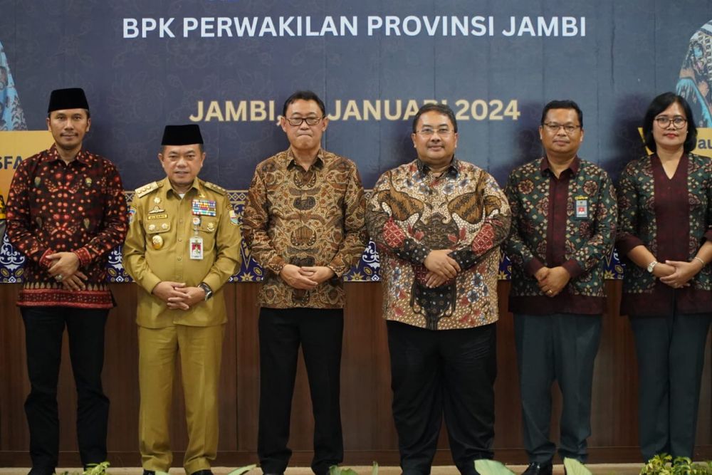 Gubernur Al Haris Harap Sinergi Pemprov dengan BPK Terus Ditingkatkan