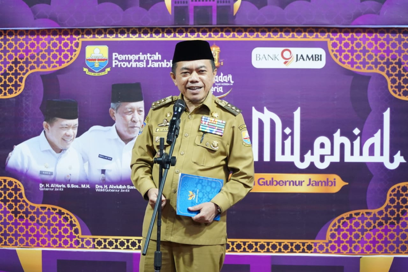 Gubernur Jambi Dr.H.Al Haris, S.Sos, MH Menyampaikan Sambutan dan Arahan dalam Program Ramadhan Ceria Jambi TV