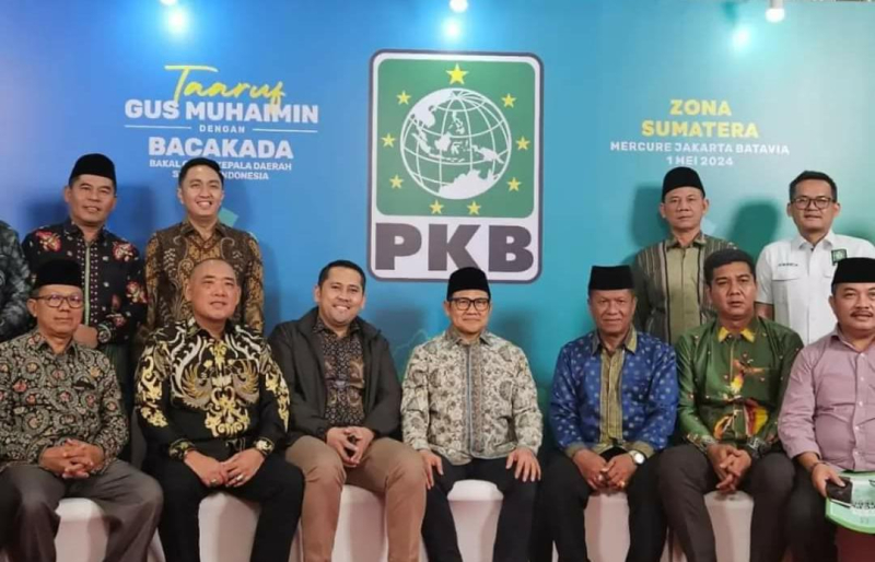 Fikar Satu-satunya Bacawako Sungai Penuh yang Hadiri Undangan Gus Muhaimin