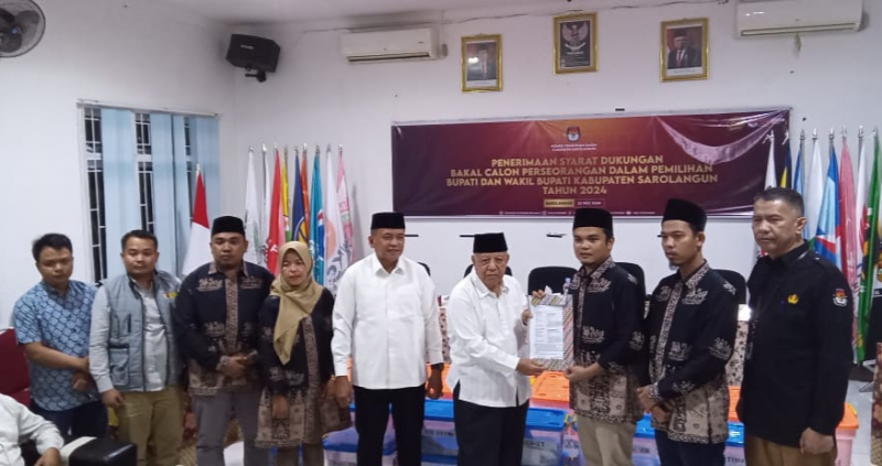 Dapat Dukungan Masyarakat, H.M. Madel dan H. Nor Muhammad Maju Jalur Independent