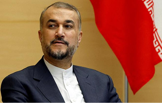 Menteri Luar Negeri Iran Hossein Amirabdollahian. 