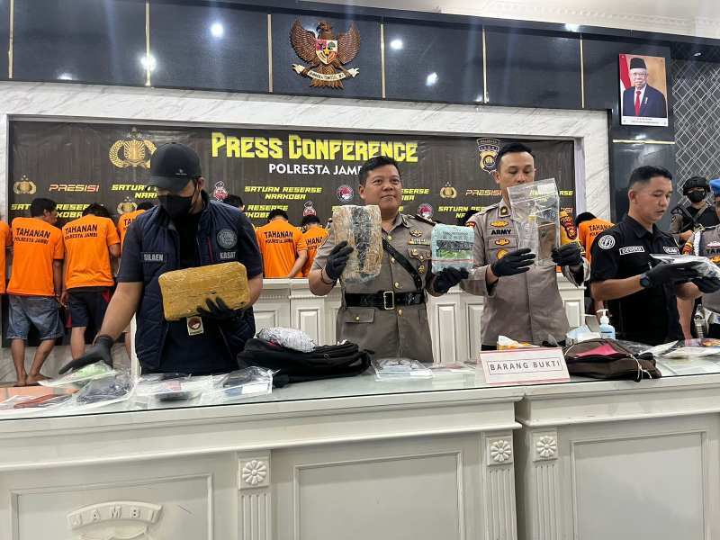 Selama Operasi Antik Siginjai 2024, Polresta Jambi Amankan 19 Orang

