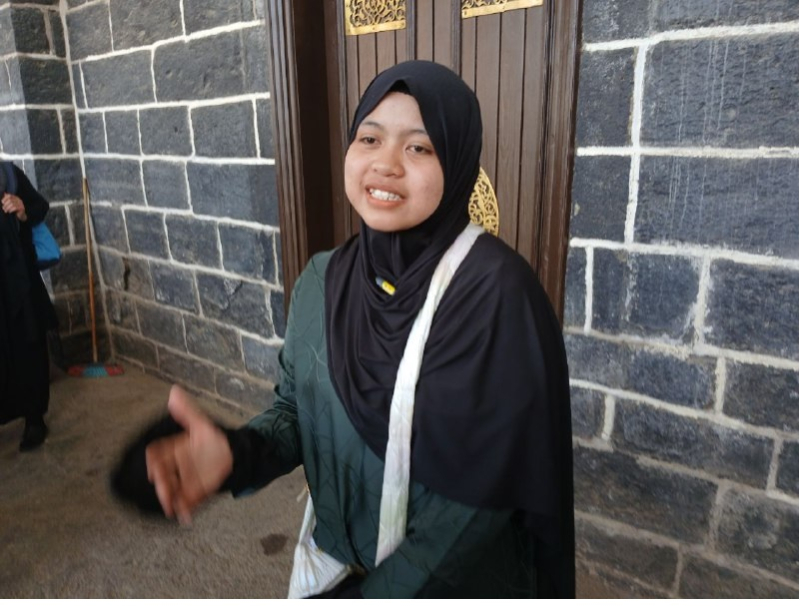 Halima Hadi Alfina Jadi Jemaah Haji Termuda-Media Center Haji 2024