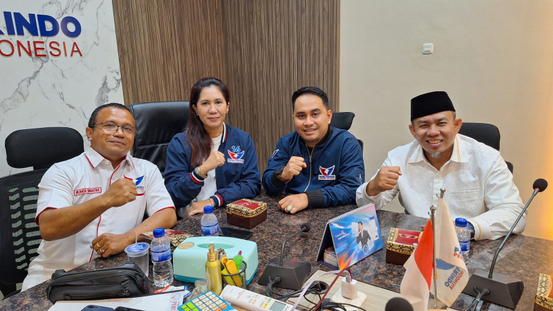 H Abdul Rahman Daftar di Perindo, Christina Glory Purba:Program Pak Rahman dan Perindo Selaras