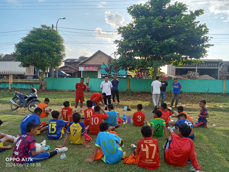 Persiapan Mengikuti Piala Askab, TPOK Kecamatan Mersam Gelar Seleksi Pemain U-13