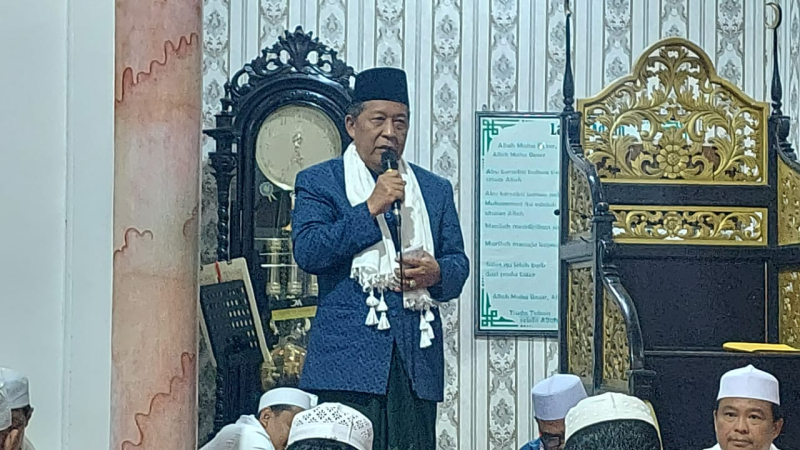 Wagub Sani Ajak Masyarakat Makmurkan Masjid