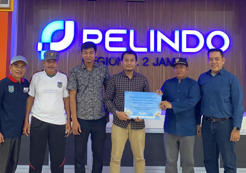 Mengukir Harmoni Idul Adha 1445 H/2024 M: Pelindo Jambi Berkomitmen pada Bantuan Sosial untuk Masyarakat