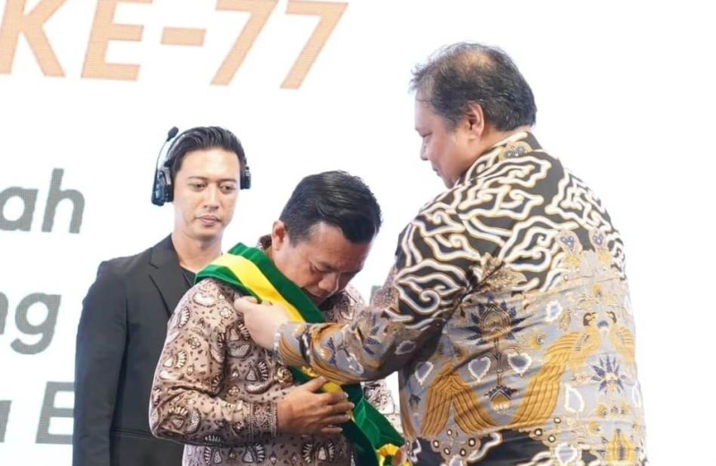 Al Haris Terima Penghargaan Bintang Abhinaya Jagadhita dari Dekopin