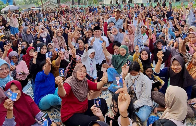 Warga Mayang Mangurai Gantungkan Harapan Besar ke H Abdul Rahman, Warga: Kami Mendoakan HAR Jadi Walikota