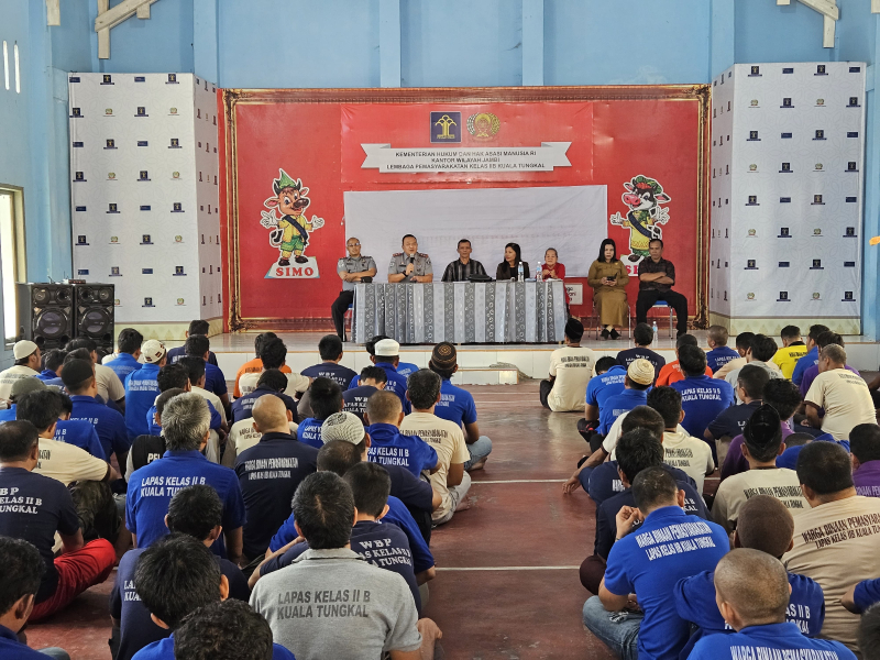 Naik Kelas, 30 Peserta Didik Dari Warga Binaan Lapas Kuala Tungkal Sambut Tahun Ajaran Baru