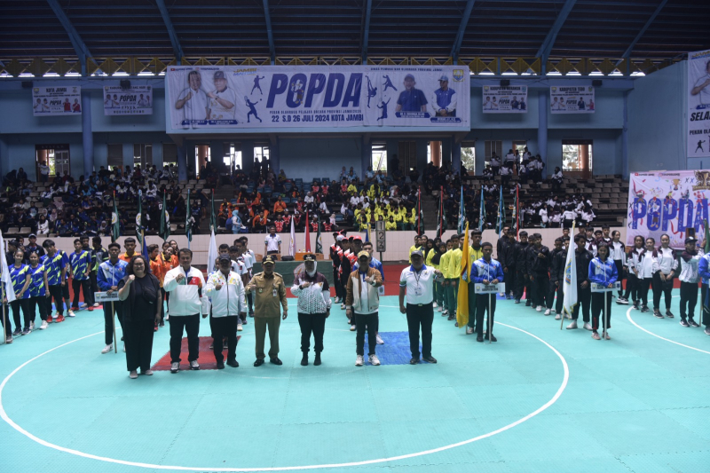 POPDA Tingkat Provinsi Jambi Resmi Digelar, Pj Wali Kota Optimis Kota Jambi Kembali Ukir Prestasi