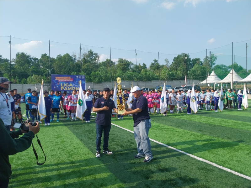 Dibuka Wagub Sani, Liga Pamong Mini Soccer IKAPTK Provinsi Jambi 2024 Diikuti 12 Tim