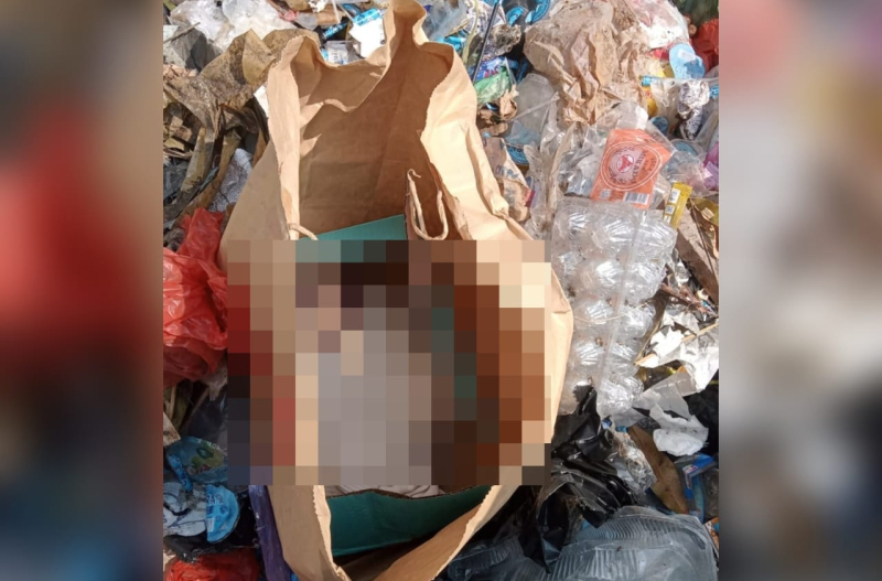 Petugas Kebersihan Temukan Bayi di Tempat Sampah di Kualatungkal