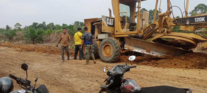 Dihari Ke 15 Sasaran Fisik Pembukaan Jalan Capai 80 Persen Pengerjaan