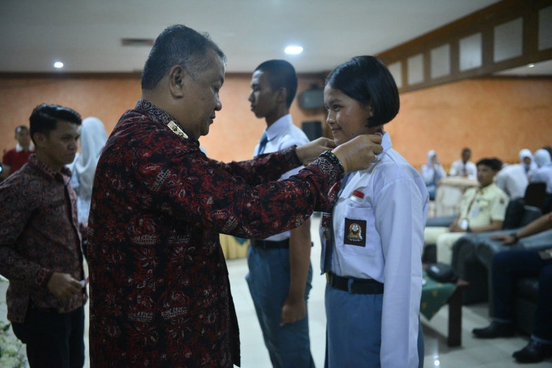 56 Calon Paskibraka Kota Jambi Ikuti Pemusatan Dan Pelatihan, Ini Pesan Pj Wali Kota