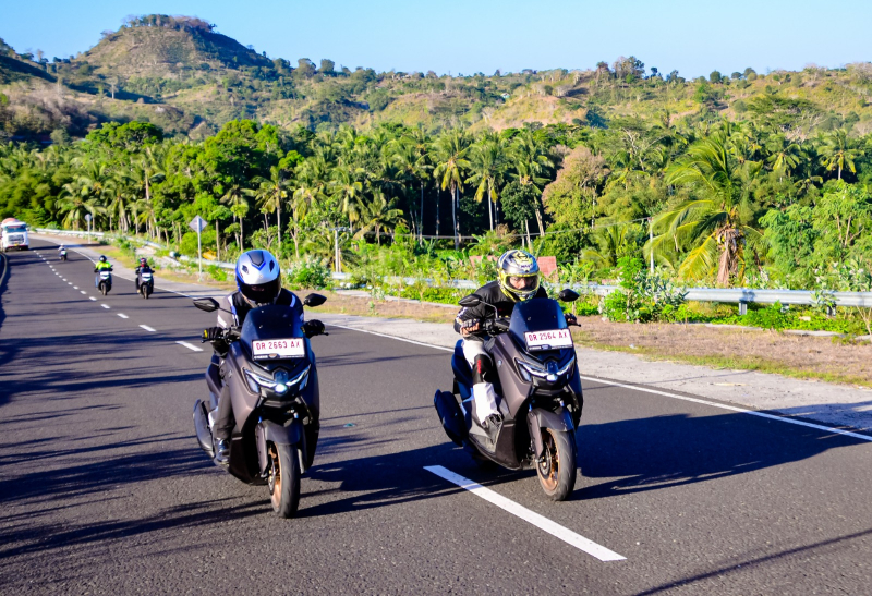 Fitur Pada NMAX “TURBO” Ini Jadi Andalan Para Biker Saat Touring Jarak jauh