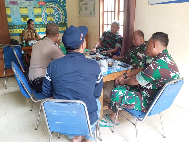 Satgas Adakan Rapat Persiapan Penutupan TMMD 121 Kodim 0415/Jambi