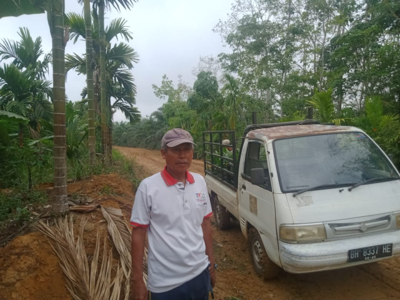 Tingkatkan Perekonomian, Pembukaan Jalan TMMD 121 Kodim Jambi Persingkat Jarak Tempuh Suplai Hasil Perkebunan dan Pertanian 