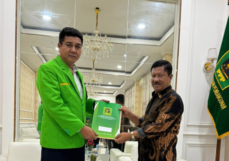 Bakal calon bupati dan wakil bupati Merangin pasangan Nalim-Nilwan Yahya menerima rekomendasi dukungan B1 KWKW dari Partai Persatuan Pembangunan (PPP). 