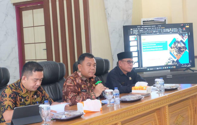 Rapat Koordinasi Percepatan Penghapusan Kemiskinan Ekstrem Kabupaten Muaro Jambi Tahun 2024.